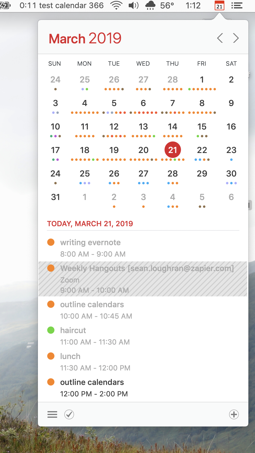 Class Schedule App For Mac